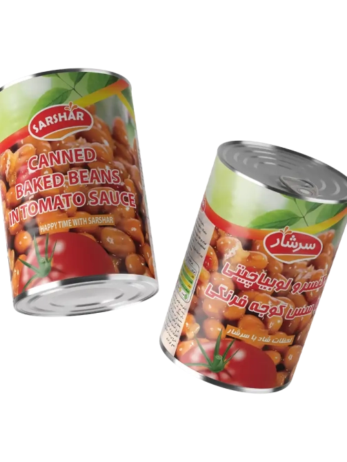 کنسرو لوبیا چیتی